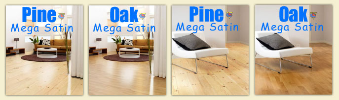 How Bona Mega Look in the hardwood floors